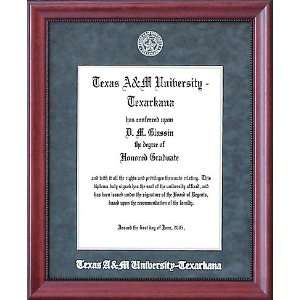  Texas A&M Texarkana Diploma Frame in Red Ascot Sports 