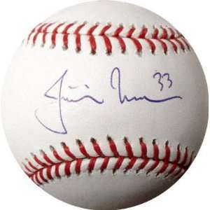  Justin Morneau Autographed Baseball: Sports & Outdoors