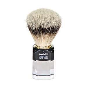    Omega Night Sky Silver Tip Badger Shaving Brush   #631 Automotive