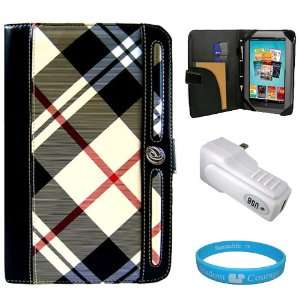  Plaid Executive Melrose Leather Protective Case Cover for 