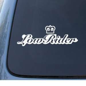 LOW RIDER 2   Vinyl Car Decal Sticker #1280  Vinyl Color White