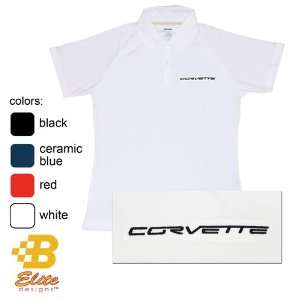  B Elite Designs BDC6EPL118 WHT XL C6 Corvette Script 