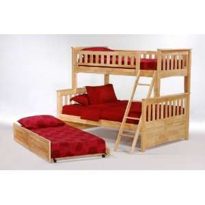  Ginger Trundle Bed in Natural