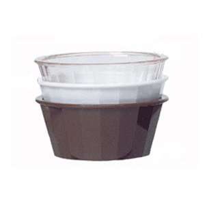  Clear Plastic Fluted Ramekin   4oz (4 Dozen/Unit)