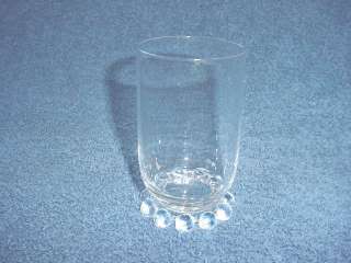 Imperial Candlewick Glass Tumbler  