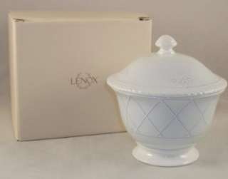 Lenox SWEDISH LODGE Sugar Bowl with Lid MINT CONDITION IN BOX  