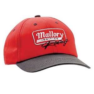  Mallory 74043G Red Mallory Racing Ball Hat Cap: Automotive