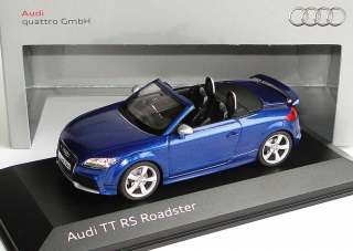 43 Audi TT RS Roadster sepangblue blue OEM / Dealer  