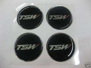Wheel Center Emblem Set for TSW Rims  NEW  #794B  