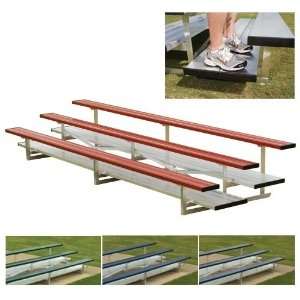    Powder Coated Double Foot Plank Bleachers