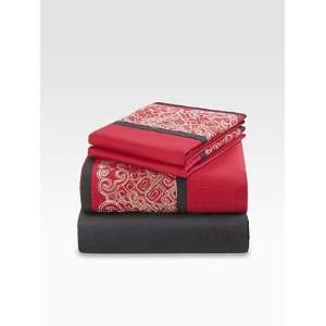  Natori Geisha Fitted Sheet   Black