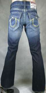 True Religion Jeans Brand Mens Billy BIG T Rainbow True Grit size 34 