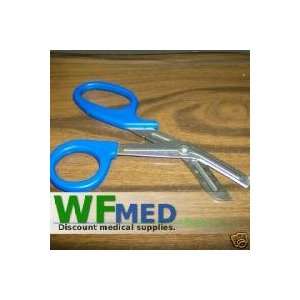 Bandage Scissors EMT Medical Utility Cutting Blue 7 1/2 inch