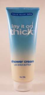Bath Body Works ★LAY IT ON THICK Shower Cream True Blue  