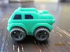 Green plastic Rescue Hero Medic Army Truck matchbox Grey Big Wheels