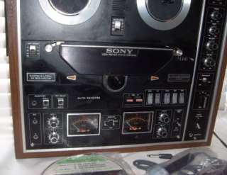 Vintage Sony TC 730 Stereo Reel to Reel Recorder  Nice   