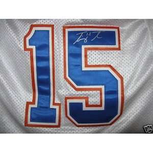  Tim Tebow Autographed Jersey: Sports & Outdoors