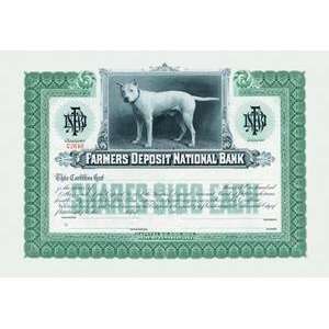   Vintage Art Farmers Deposit National Bank   00339 1