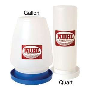  KUHL Non Drowning Waterer   1 Gallon   QB 455: Pet 