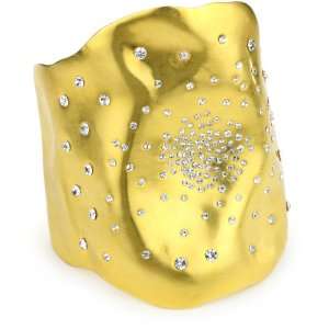   Joanna Laura Constantine Gold Dynamite Molded Cuff Bracelet: Jewelry