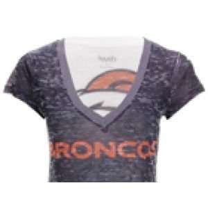   Denver Broncos GIII NFL Womens Superfan III T Shirt: Sports & Outdoors