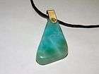 25/12 LARIMAR 925 SILVER PENDANT GEM ATLANTIS DOLPHIN STONE NECKLACE