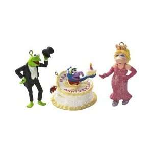  The Muppets Carlton Cards Three Piece Christmas Ornament 