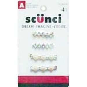  Scunci Barrettes Jw 4 Pack (3 Pack) Health & Personal 