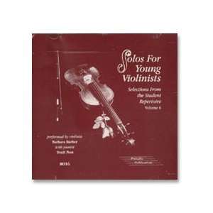  Barber Solos For Young Violinists CD 6 Musical 