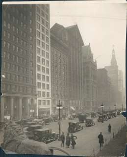 1927 Stunning Street View of Chicago ILs Michigan Ave  