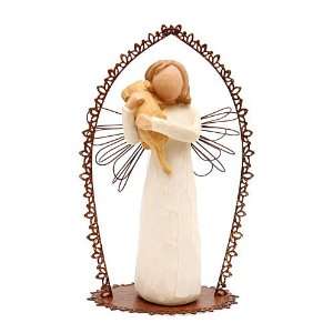  Willow Tree Angel of Friendship and Trellis Ornament