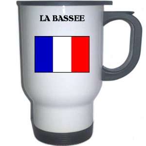  France   LA BASSEE White Stainless Steel Mug Everything 