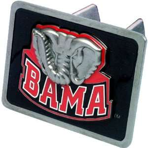  Alabama Crimson Tide NCAA Pewter Trailer Hitch Cover by 
