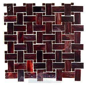Infinity glass tiles encata stained glass tile basketweave pattern mes