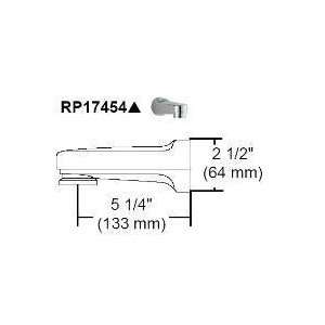   Brass 6 Tub Spout Diverter Replacement Part RP17454