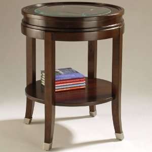  Magnussen Lakefield Tables Round End Table: Furniture 