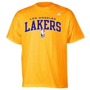 Los Angeles Lakers adidas 2012 NBA Draft Tee:  Sports 