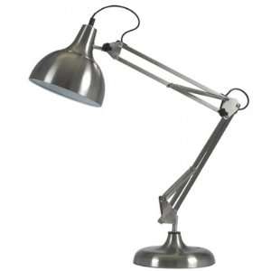  Lalla Lamp (Brushed Steel) (28.5H x 8W x 8D)
