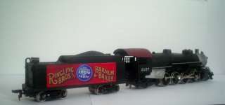   Scale Ringling Bros RBBB Circus Train Steam Engine 2 8 2 AHM/Rivarossi