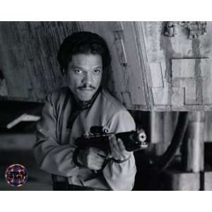  Star Wars Lando in action Black and White Print: Toys 