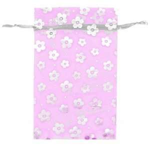  Amscan Pink Organza Bag   12 ct