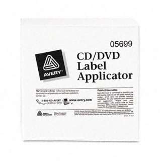 AVERY DENNISON 05699 CD/DVD Label Applicator, Black   