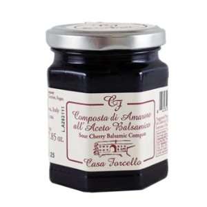 Italian Sour Cherry Balsamic Compote Grocery & Gourmet Food