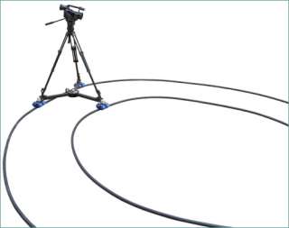 Proaim 36ft long flex track for 3 leg 4leg dolly system  