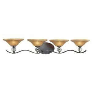  Grahmton Collection 4 Light 36ö Deep Lathan Bronze Bath 