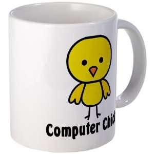  Computer Chick Geek Mug by 