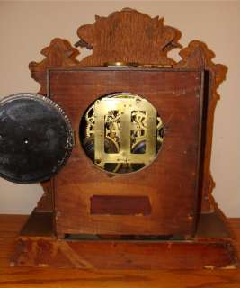   CO. CABINET NO. 8.   MANTLE CLOCK   MUST SEE AWESOME PICS  