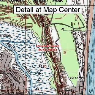   Map   Fernandina Beach, Florida (Folded/Waterproof)