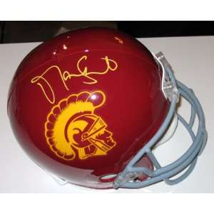  Signed Matt Leinart Helmet   USC Riddell fs Rep Sports 