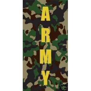  Army Camouflage Beach Towel